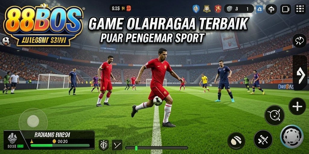 Screenshot gameplay menarik dari 88BOS yang menampilkan pertarungan olahraga.