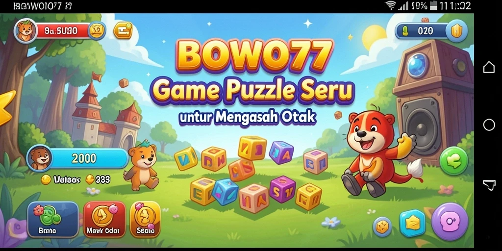 Screenshot gameplay menampilkan tantangan puzzle yang menarik.