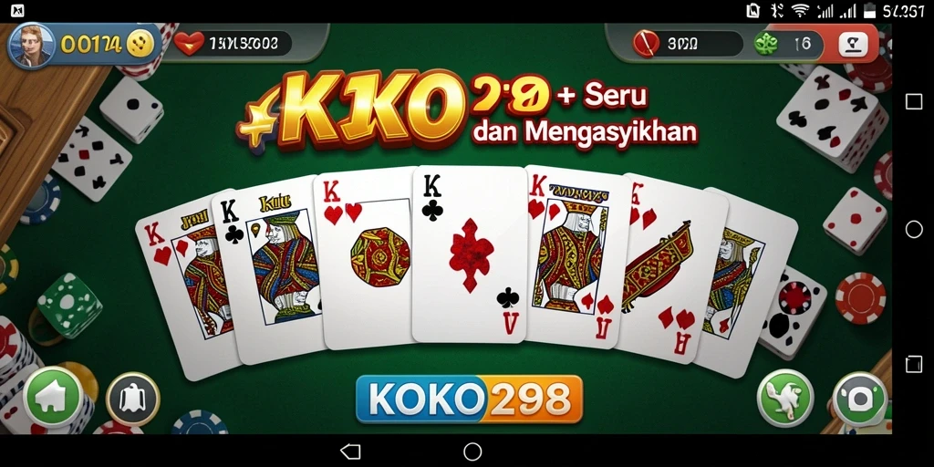 Tampilan gameplay seru dalam KOKO288 yang penuh tantangan.