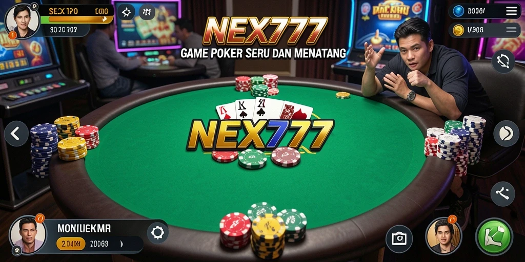 Tampilan gameplay NEX777 yang seru dan mengasyikkan.