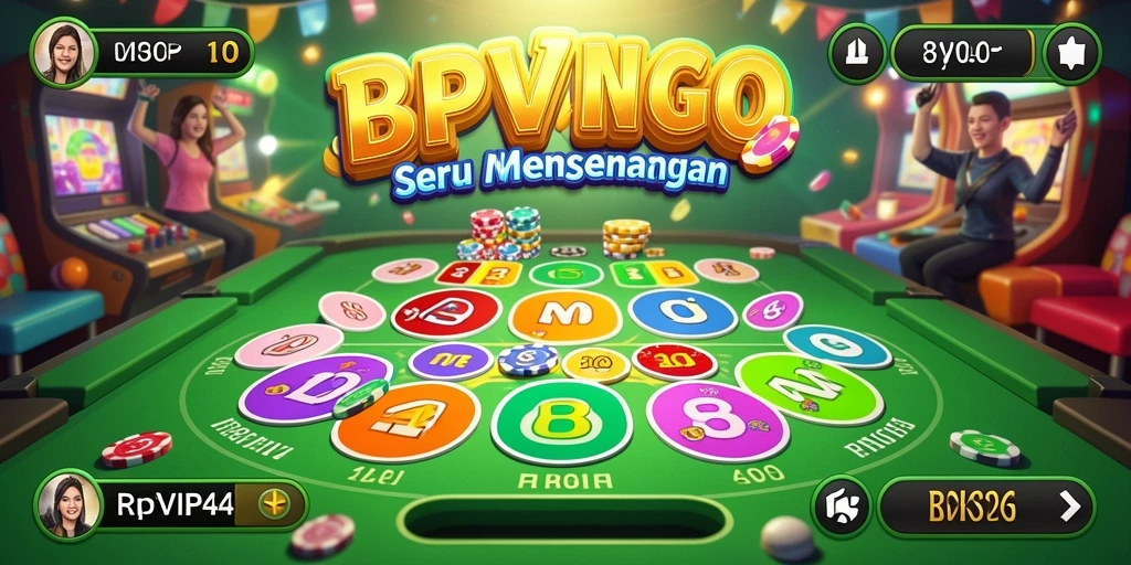 Tampilan gameplay RPVIP4 yang seru dalam permainan Bingo.