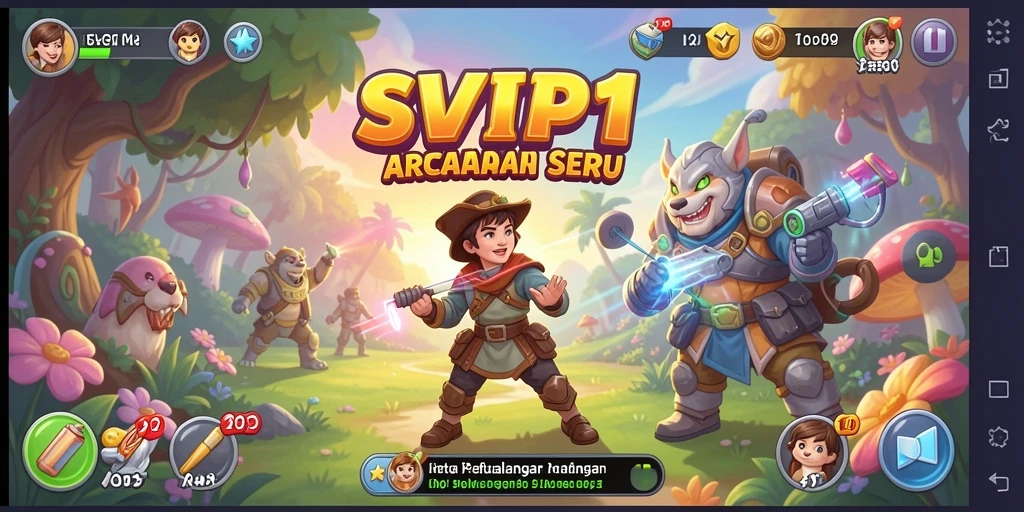 Tampilan gameplay <strong>SVIP1</strong> yang seru dan menantang.